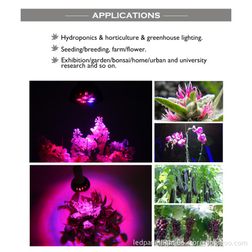 Full Spectrum E27 15w Led Grow light Red+Blue Indoor grow box Hydroponic Systems lamps for plants led aquarium grow tent